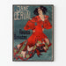 Plakat vintage Jane Derval Folies Bergère dekoracja ścienna
