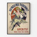 Plakat vintage Quinquina Dubonnet aperitif dekoracja ścienna