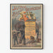 Plakat vintage Ogrod zoologiczny aklimatyzacji Bois de Boulogne