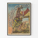 Plakat vintage Ogrodu Zoologicznego Aklimatyzacji Dahomey