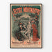 Plakat Vintage Ogrody Elizejskie Montmartre Dekoracja Ścienna