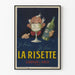 Plakat vintage La Risette Likier z anyżu
