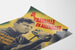 Plakat vintage Pracuję w Niemczech - Plakat dekoracyjny retro