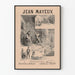 Plakat z vintage mimodramu Jean Mayeux autorstwa Blanchard i Charles Thony