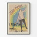 Vintage plakat Jean-Pierre do dekoracji ściennych Artem Legrand