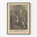 Plakat retro Jeanne d'Arc Opera w 4 aktach autorstwa A. Mermet