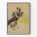Plakat Vintage Tancerka Flamenco Jenny Hasselquist