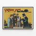 Plakat vintage Salomy Jane - Dekoracja ścienna western — oprawiony obraz na ścianie