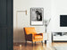 Plakat vintage Jimmy Owens Plus w czerni i bieli