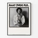 Plakat vintage Jimmy Owens Plus w czerni i bieli