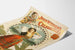 Plakat vintage John W. Isham Celebryci Mattie Wilkes Sopran