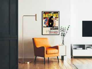 Plakat vintage patriotyczny „Join Britain’s Column”