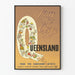 Plakat turystyczny vintage Queensland Australia