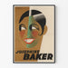 Vintage plakat Joséphine Baker - Artystyczna i retro dekoracja ścienna