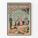 Plakat vintage teatralny Joséphine sprzedany przez jej siostry - Opera komiczna