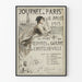 Plakat vintage Dzień Paryża 14 lipca 1915 - Dzieła wojenne Ratusz