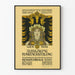 Plakat z wystawy artystycznej z Wiednia 1898, dekoracja ścienna