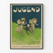 Plakat Jugend dekoracja ścienna vintage secesja