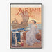 Plakat vintage Ariane opera Julesa Masseneta dekoracja ścienna