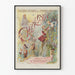 Plakat vintage operowy "Chérubin" Julesa Masseneta do dekoracji ściennej