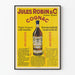 Plakat reklamowy vintage Cognac Jules Robin & Cie