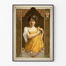 Plakat w stylu art nouveau z vintage Julia Marlowe