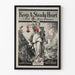 Plakat vintage Keep A Steady Heart do dekoracji ściennych