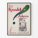 Plakat vintage dekoracja ścienna En Knald Sukces w stylu retro