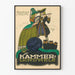 Plakat Vintage Kammer Lichtspiele - Artystyczna dekoracja ścienna