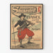 Plakat Wintage Cantonale Schützenfest Beider Basel 1900