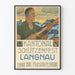 Plakat vintage Kantonales Schützenfest Langnau 1906 dekoracja ścienna