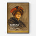 Plakat vintage Karama - Dekoracja ścienna w stylu japońskim