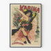 Plakat vintage Karina L'Horloge autorstwa Louisa Oury'ego