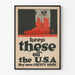 Plakat vintage wojenny - obligacje liberty USA