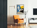 Plakat Vintage Keep Your Feet Clean - Dekoracja Ścienna Retro