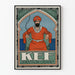 Plakat vintage KEF Orientalisk Cigaret dekoracja ścienna