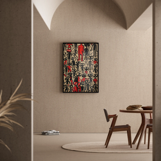 Plakat Pop Art - Abstrakcyjne Figury