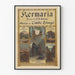 Plakat vintage Kermaria Poemat i Muzyka z Armoriki