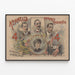 Plakat vintage Kernell's Monarch Combination - Portrety muzyków Luciers — oprawiony obraz na ścianie