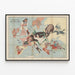 Plakat vintage z kartą Europy w caricaturowym stylu Kill That Eagle — oprawiony obraz na ścianie