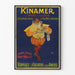 Plakat Vintage Kinamer Apéritif dla każdego - Dekoracja ścienna w stylu retro