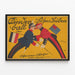 Plakat Vintage Kinderball Der Bosen Buben — oprawiony obraz na ścianie