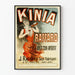 Plakat vintage Kinia Raffard Amer Toni Aperitif - Dekoracja ścienna retro