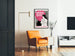 Plakat Vintage Kjaerlighedens Offer - Dekoracja Ścienna Retro