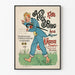 Plakat vintage Kneipp Brød de la Boulangerie A. Hansen