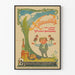 Niemiecki plakat vintage Kladderadatsch - Pierwszy niemiecki satyryczny magazyn polityczny