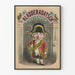 Plakat vintage Kladderadatsch Kalender 1858 do dekoracji ściennej
