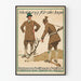 Plakat vintage polowania - odzież myśliwska autorstwa Herrmann Hoffmann Berlin