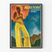 Vintage plakat Klosters Szwajcaria - Retro dekoracja ścienna Graubünden