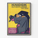 Plakat vintage Knock ou Le Triomphe de la Médecine – Théâtre Comédie des Champs-Elysées